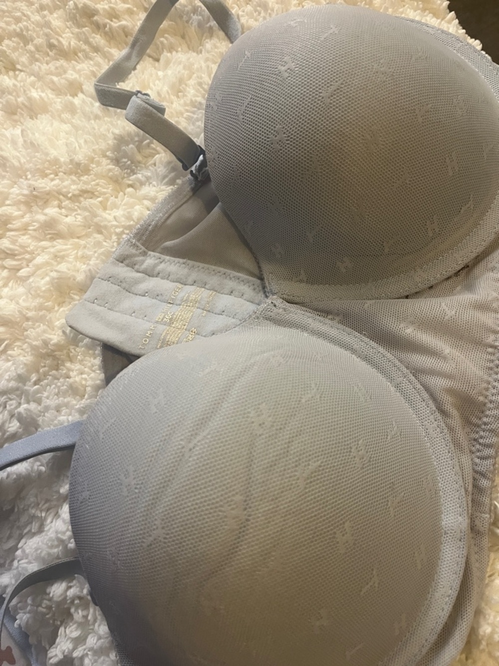 Light Blue  Molded Cup Bra - Women Intimates- Tommy Hilfiger